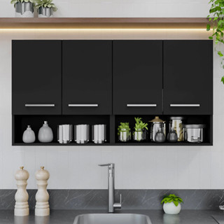 Armário de Parede Aéreo para Lavanderia com 3 ou 4 Portas em Oferta na Shopee