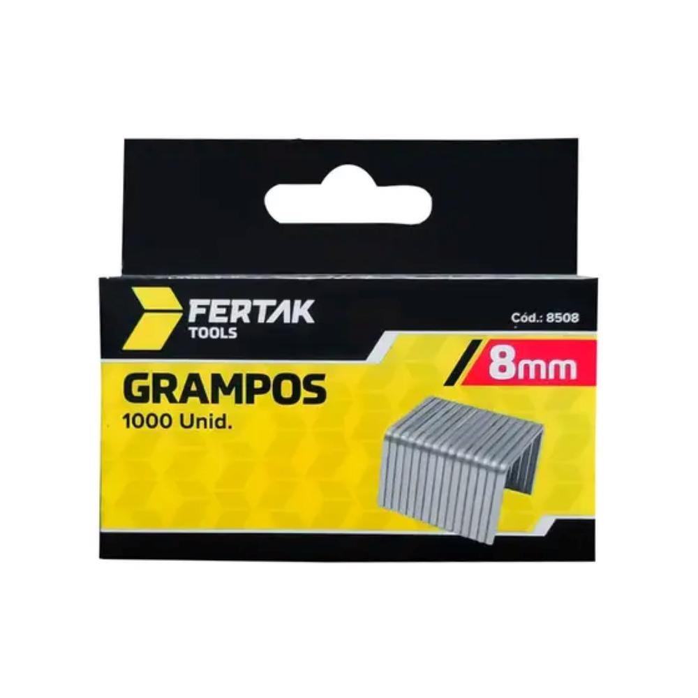 GRAMPO RETO P/ GRAMPEADOR 8MM(CX C/100) FERTAK em Oferta na Shopee