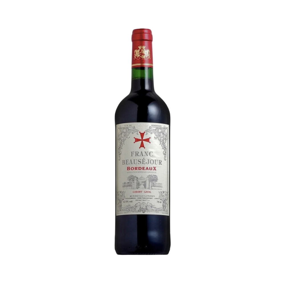 VINHO FRANÇES FRANC BEAUSEJOUR BORDEAUX TINTO 750ML