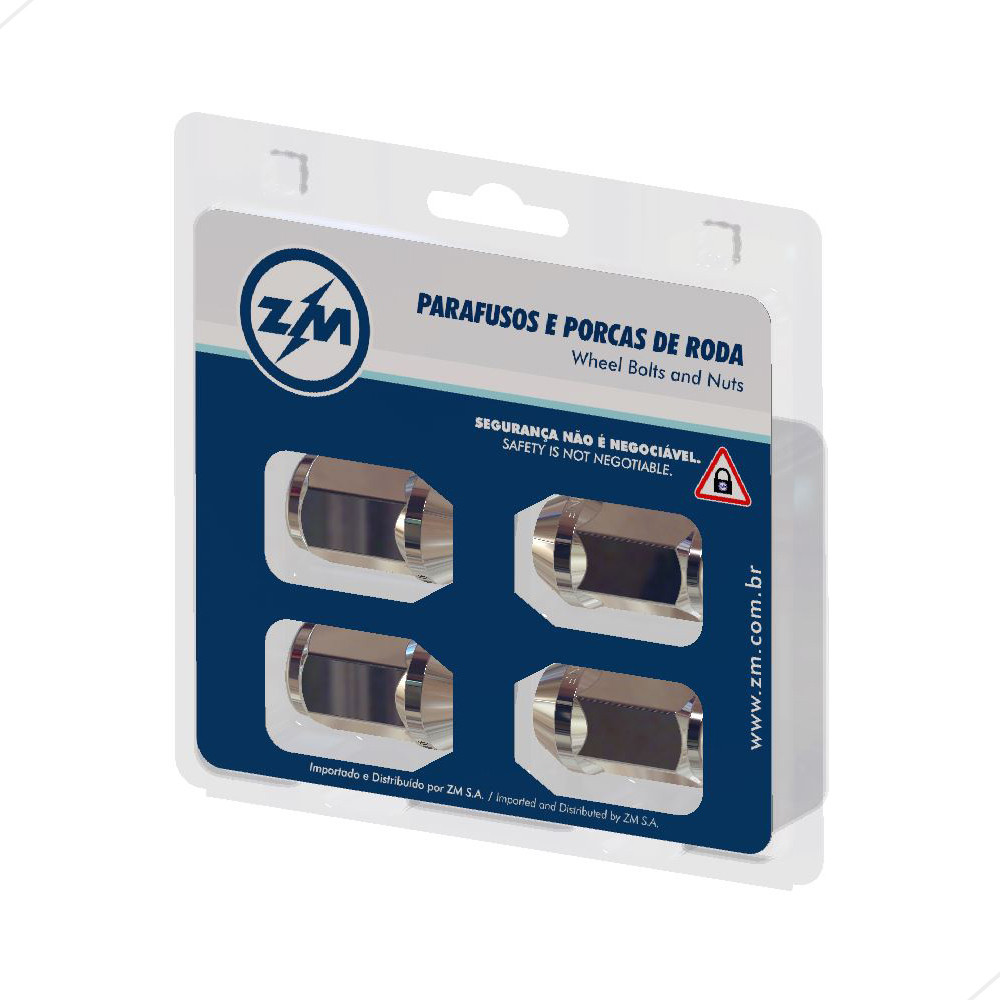 Kit Porca de Roda - Edge 2008 a 2014   ZM4110260 em Oferta na Shopee