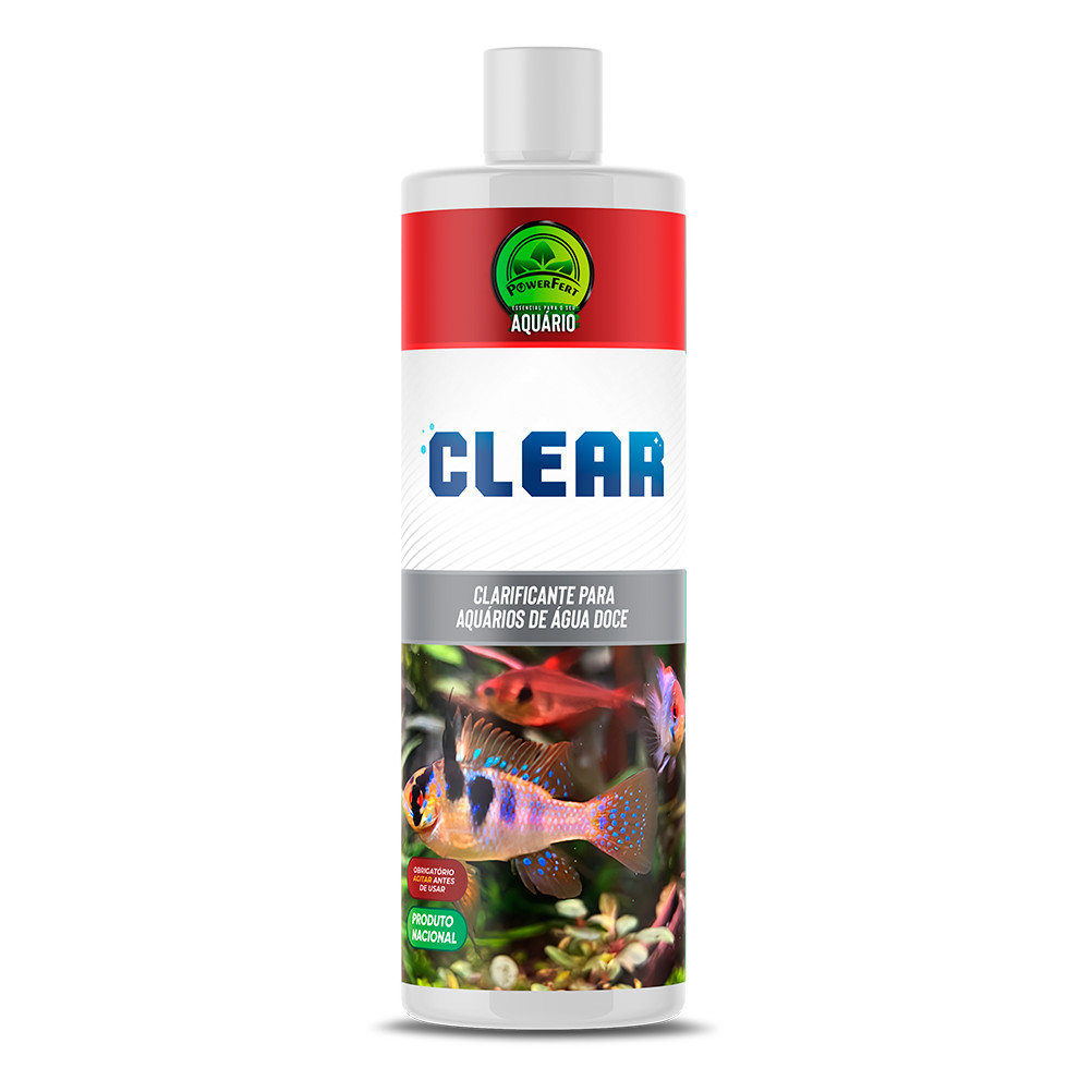 Clear 100ml Powerfert - Clarificante para aquário de água doce em Oferta na Shopee