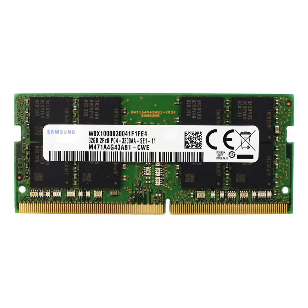 Memória Notebook 32gb Ddr4 3200mhz Samsung M471a4g43ab1-cwe