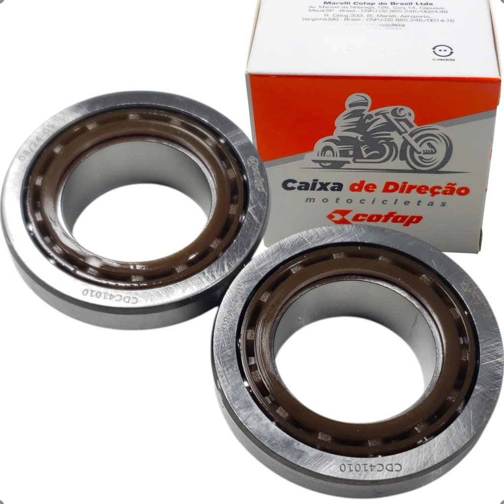 Caixa De Direção Esférica Original Cofap Honda Bros Falcon Tornado Sahara XRE XR CRF NX XLX em Oferta na Shopee