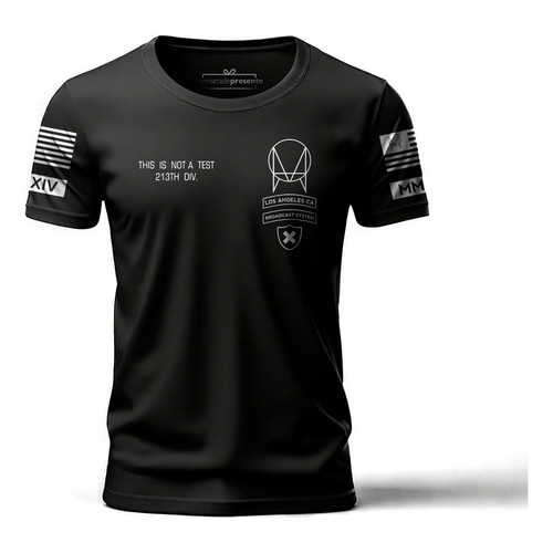 Camiseta Owsla Freelife This Is Not A Test La Los Angeles Ca