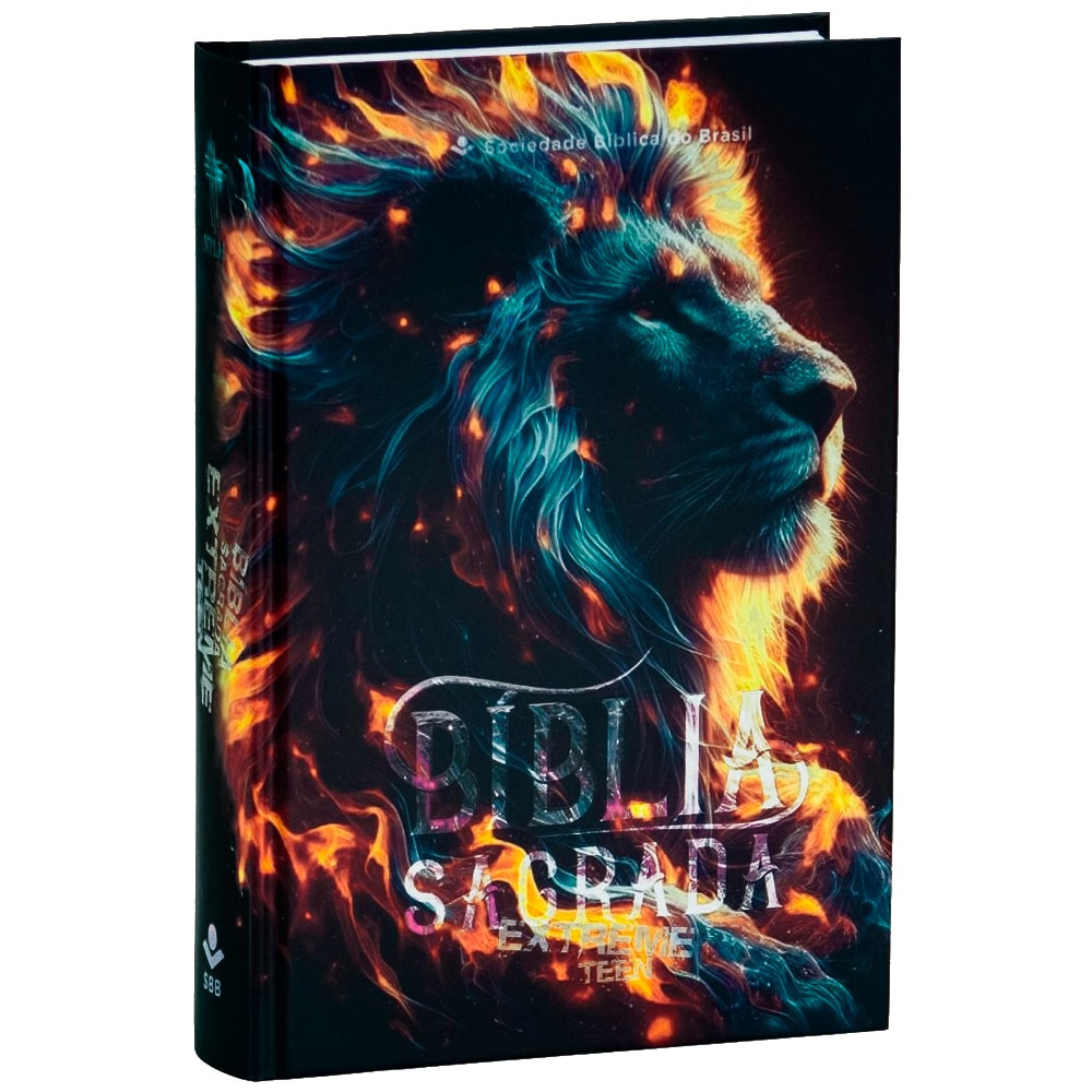 Bíblia Sagrada Extreme Teen | Leão | NTLH | Capa Dura em Oferta na Shopee