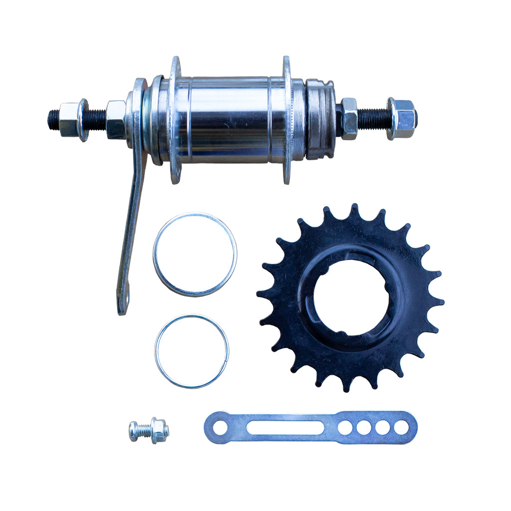 Cubo Contra Pedal Freio De Pé 36 Furos de engrenagem fixa 20 Dentes Bike Mtb