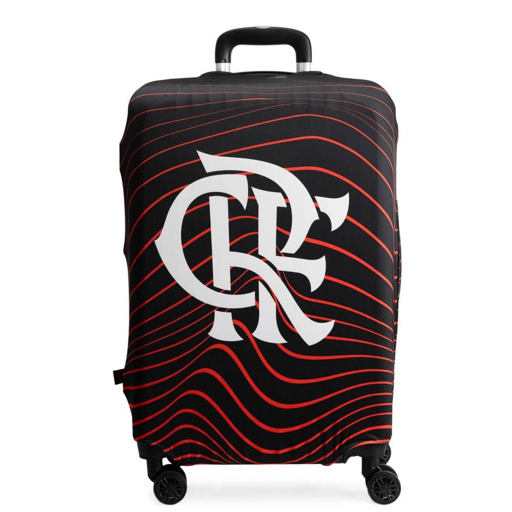 Capa de Mala Média Flamengo CRF Oficial Preta