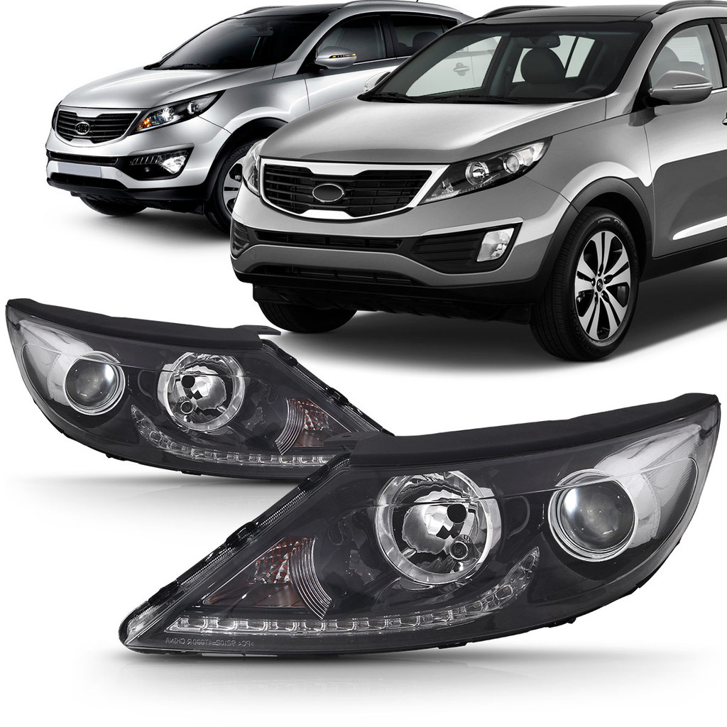 Farol Sportage 2011 2012 2013 2014 2015 2016 Led