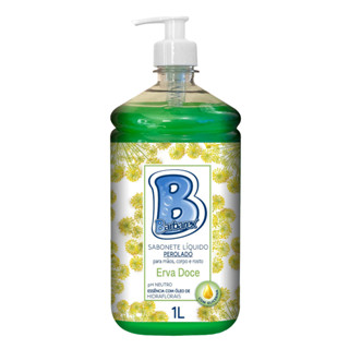 Sabonete Líquido Perolado Vegano Erva Doce Barbarex 1 litro em Oferta na Shopee