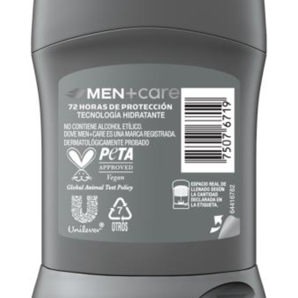 Desodorante Stick Dove Men+Care Invisible Dry 45g — imagem 2 de 2
