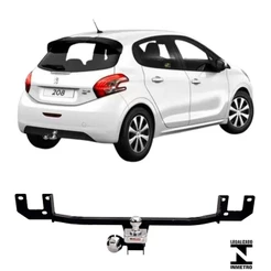 Engate Reboque Rabicho Fixo Peugeot 208 2013 a 2022 450Kg tOP