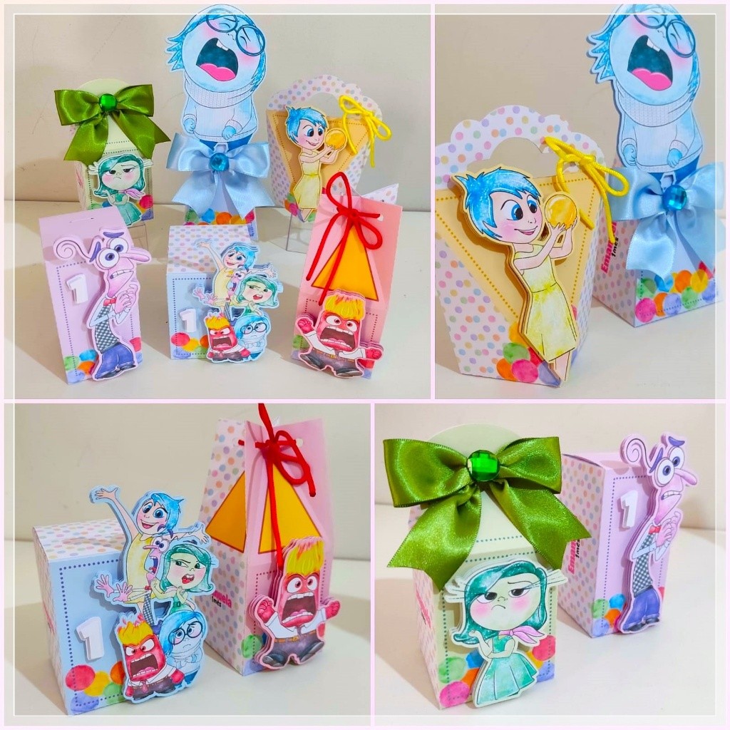 KIT FESTA DIVERTIDAMENTE  (AQUARELA) - CAIXINHAS PERSONALIZADAS - LEMBRANCINHAS PEGUE MONTE