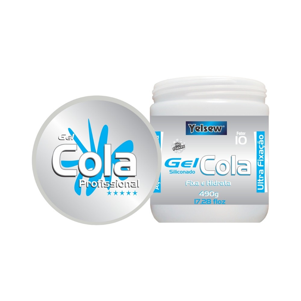 Gel Capilar Yelsew Cola 490g em Oferta na Shopee