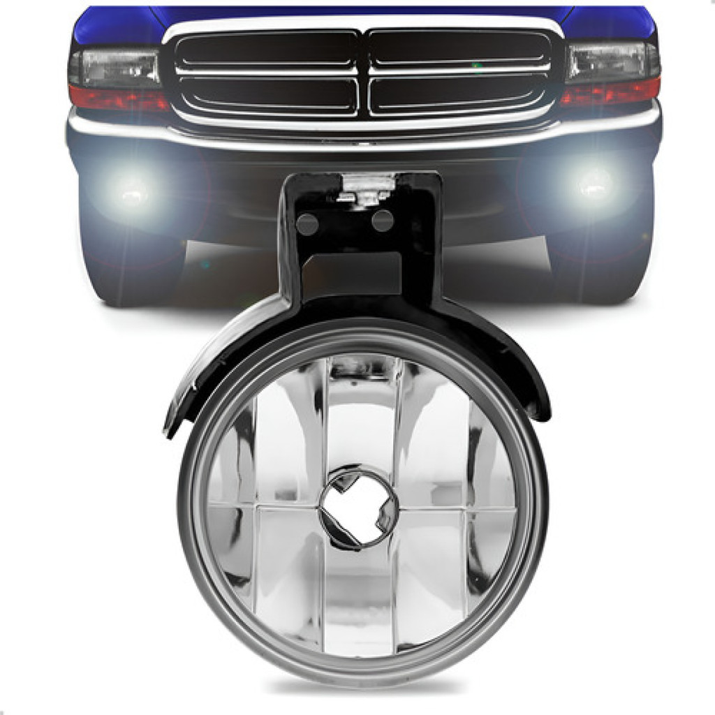 Farol de Neblina Dodge Dakota Dianteiro ano modelo 1997 1998 1999 2000 peça referencia de mercado, entrega rapida
