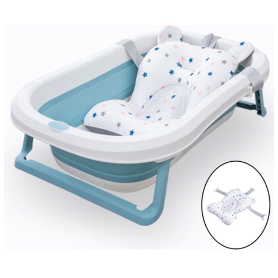 Almofada De Banho Para Bebê  Com Cinto Para Banheira Infantil - Envio 24hrs!