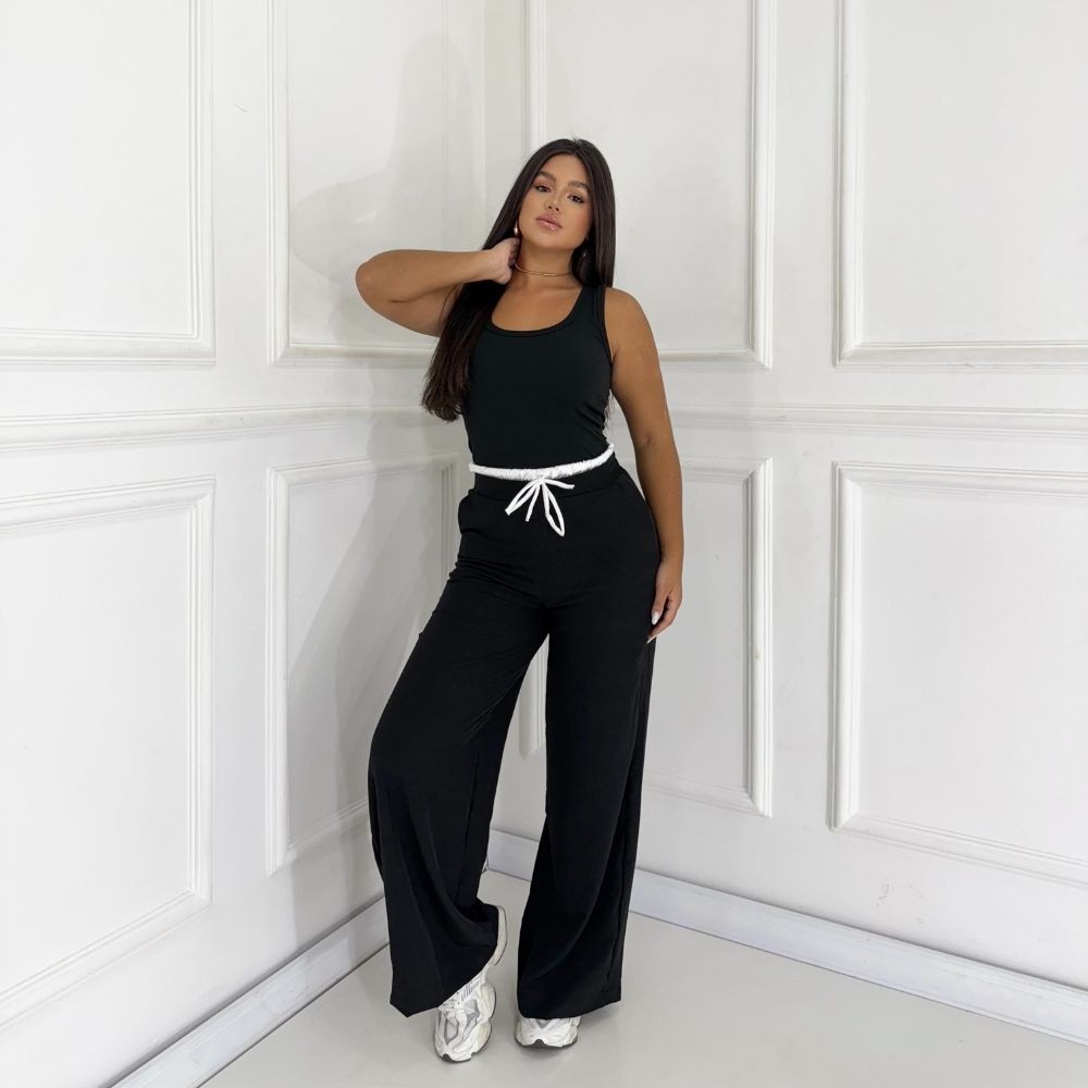 CALÇA PANTALONA BICOLOR COS DUPLO HARIANY | 3071