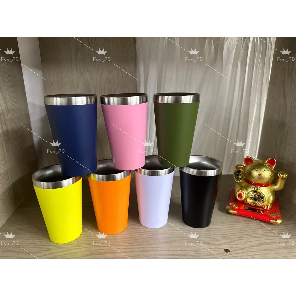 Mini caneca térmica portátil de aço inoxidável para cerveja 160ml em Oferta na Shopee