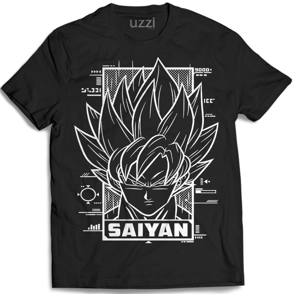 Camiseta Dragon Ball Z Super Saiyan Son Goku Camisa de Anime Promoção