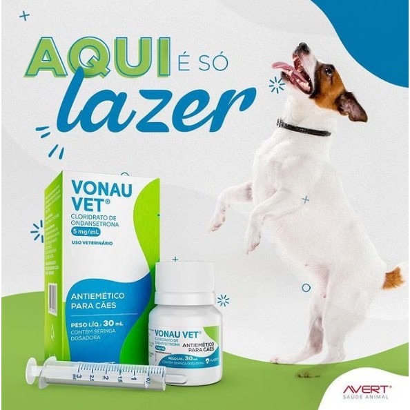 Antiemético Vonau Vet 30ml para Cães
