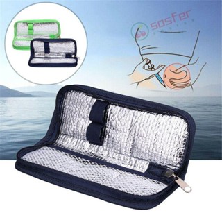 Saco De Resfriamento De Insulina Resfriador Médico De Bolso Diabético Com Isolamento Térmico em Oferta na Shopee