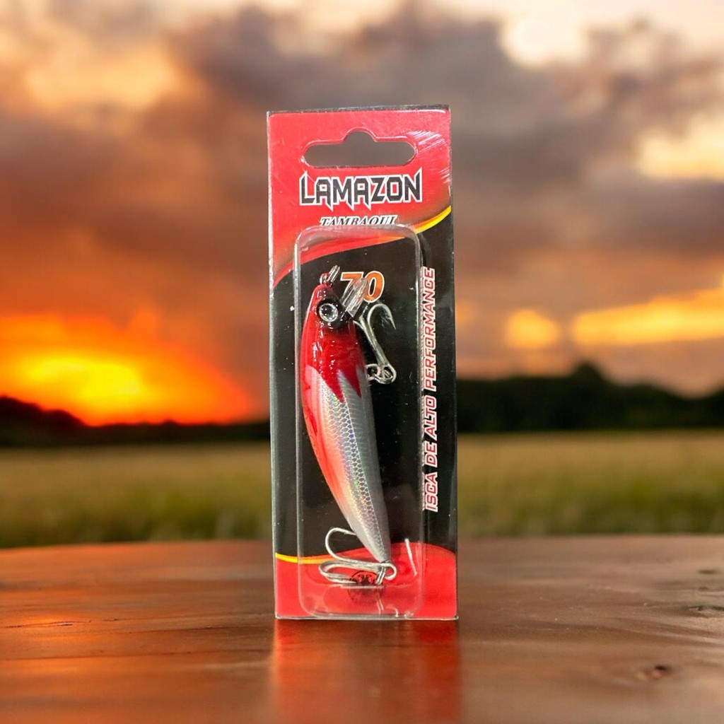 Isca Meia Águal Lamazon Tambaqui 60 Fogo Cor 13 — imagem 2 de 2