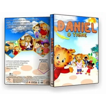 Dvd Daniel Tigre Em Portugues - 1 Dvd Promoção