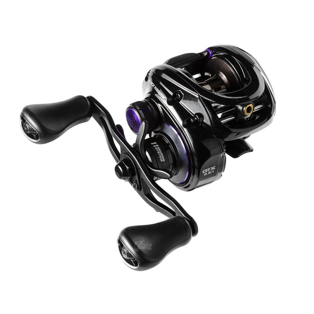 Carretilha Perfil Baixo Marine Sports Lubina GTX Black Widow 9.5:1 - 11 Rolamentos