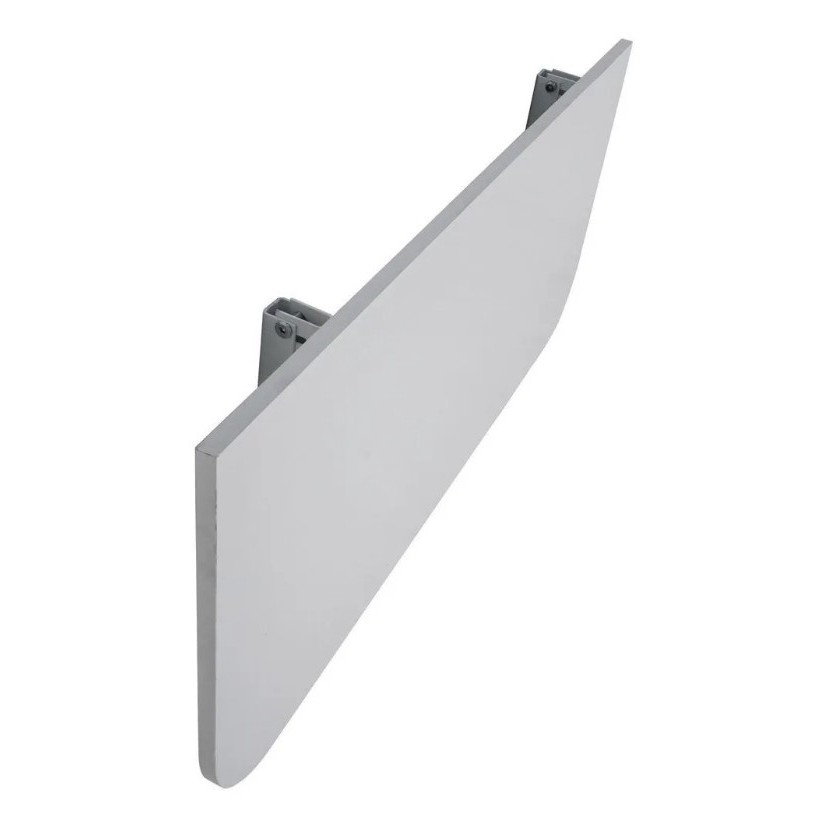 Mesa Retratil de parede dobravel Borda Redonda 90x40cm Multiuso