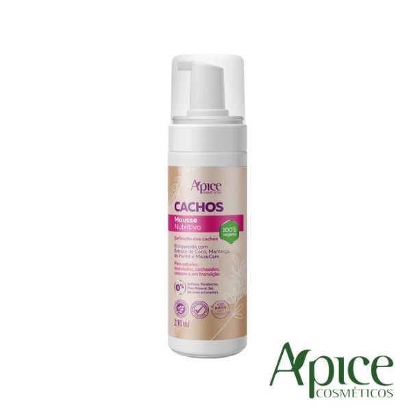Mousse Nutritivo Cachos C/ Filtro Solar Apse
