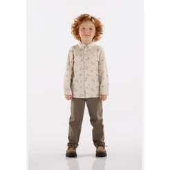 Camisa Infantil para Menino em Sarja Up Baby