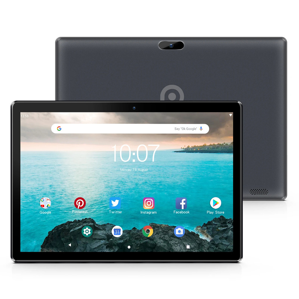 Tablet PRITOM M10, 10", 4GB RAM (2+2), 64GB, Wi-Fi, 3G Android 10 , GPS, Chamadas e Chip SIM