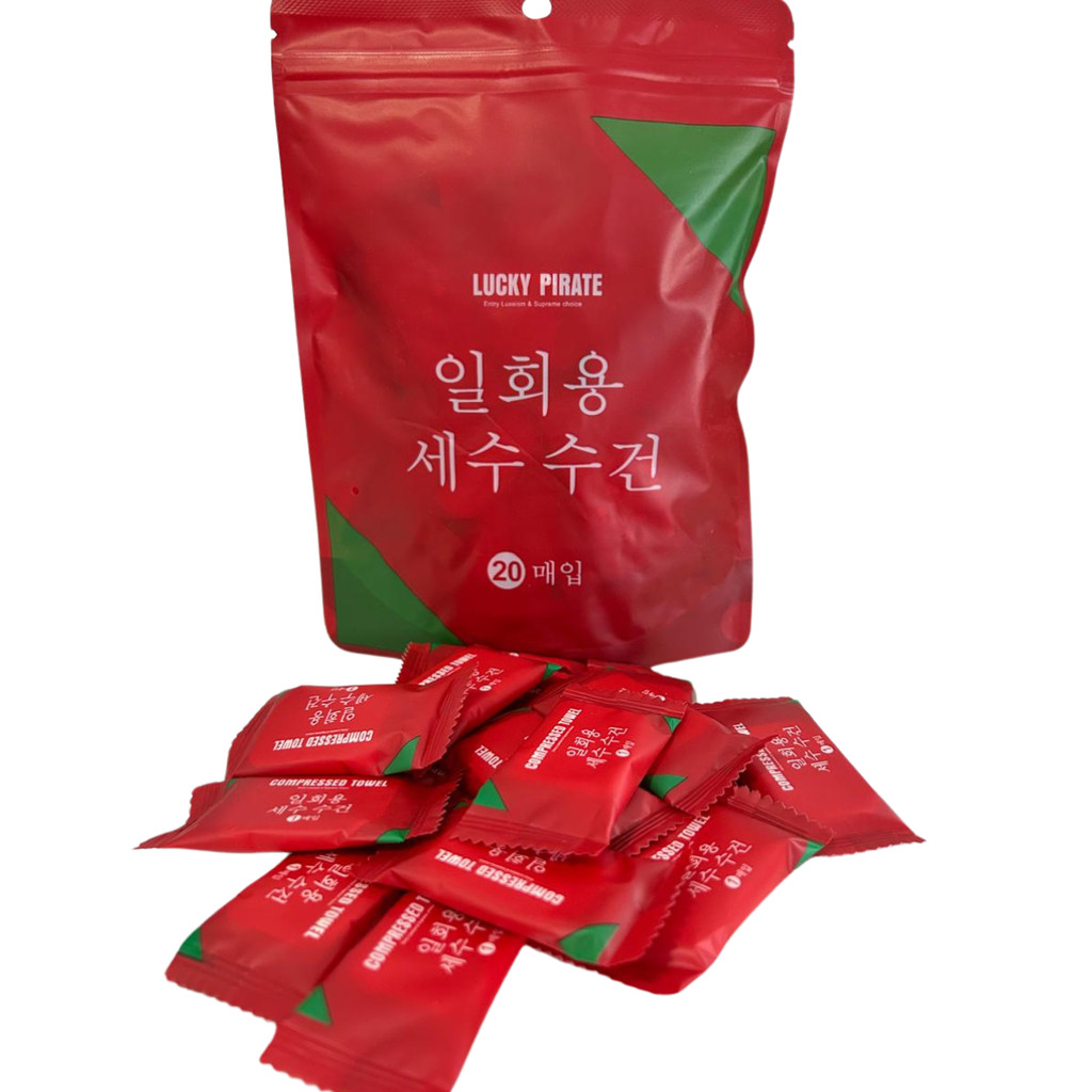 Toalhas Higiênicas Compactas Mágicas Expansível 