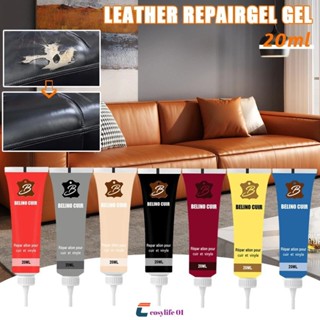 Gel Reparador De Couro 20ml, Creme De Reparo Complementar Para Assento De Carro, Sofá, Couro, Pasta De Reparo De em Oferta na Shopee