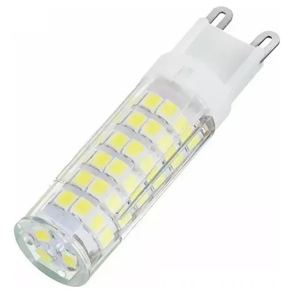 Lâmpada Bivolt Halopim 7w LED Branco Frio Soquete G9 Iluminação Quarto Sala