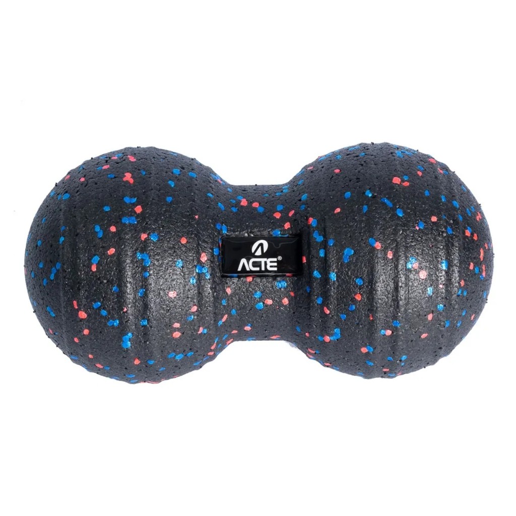 Bola Dupla Massageadora T231 Fisioterapia Yoga Fitness Acte