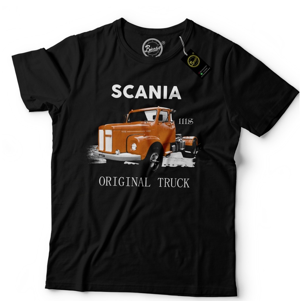 Camiseta Caminhoneiro Caminhão Jacaré 111S em Oferta na Shopee