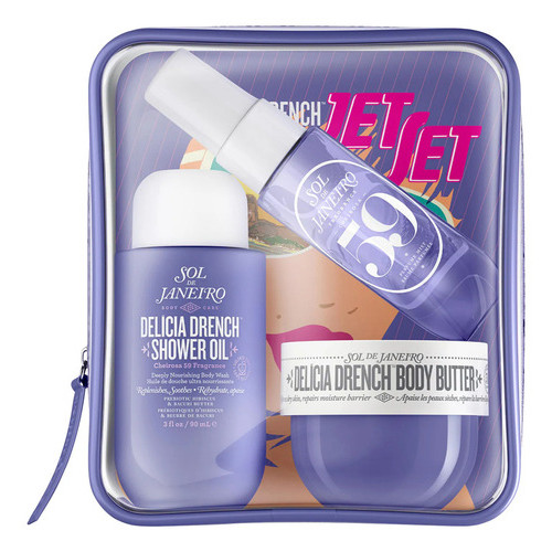 Sol De Janeiro Delicia Drench Jet Set #59 Kit De Viagem Com Fragrâncias E Fragrâncias 59