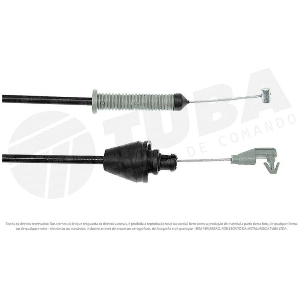 Cabo de comando do acelerador Renault Clio 1996 a 2016 TUBA