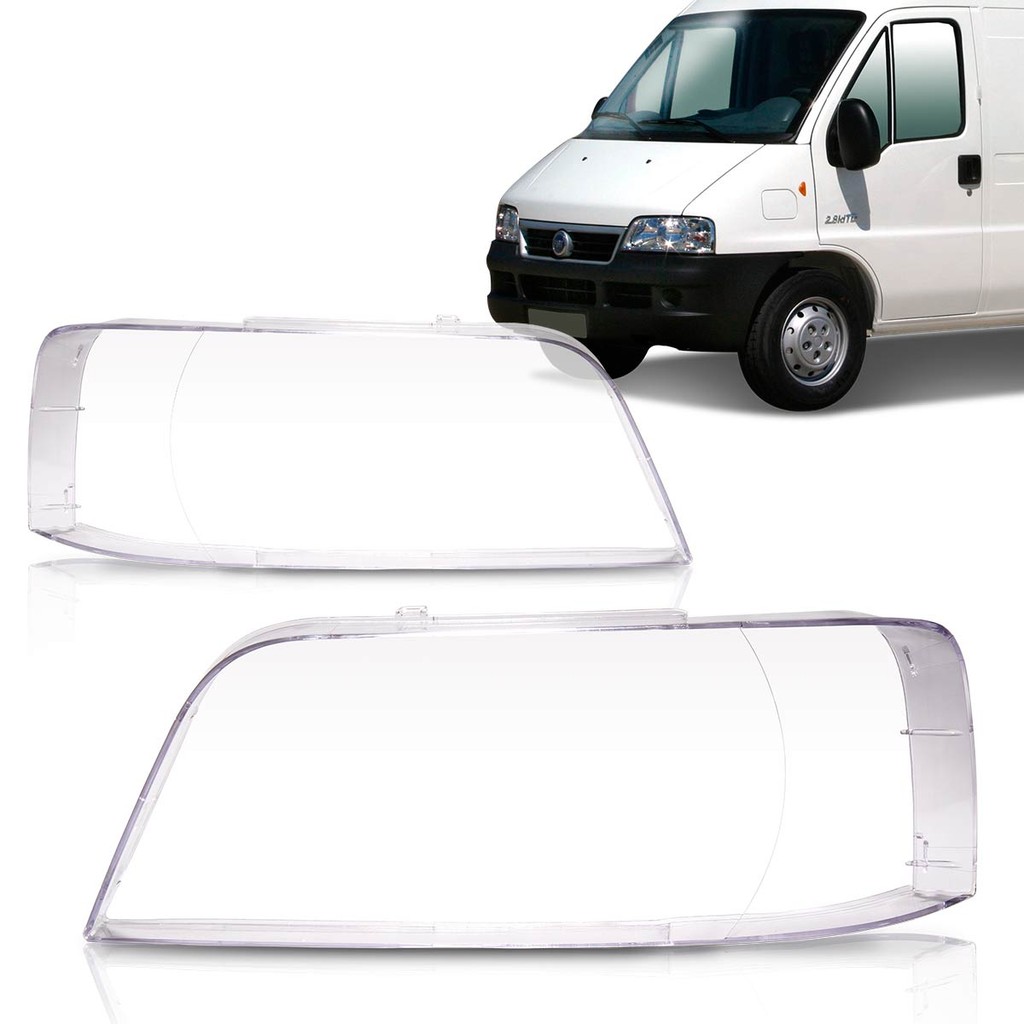 Lente Farol Ducato 2005 2006 2007 2008 2009 2010 2011 2012 em Oferta na Shopee
