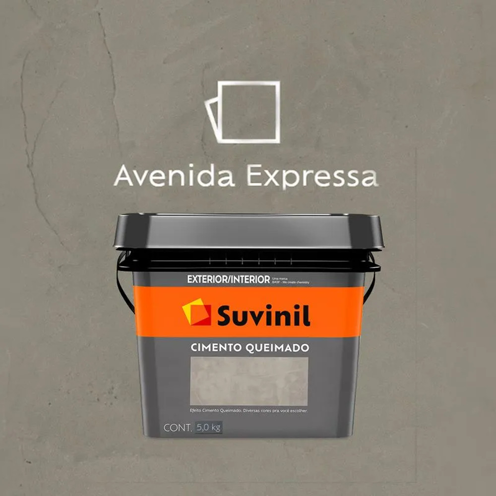 Cimento Queimado Avenida Expressa 18kg Suvinil · foto 2