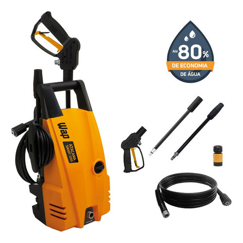 Lavadora Elétrica WAP Atacama Smart 2200 1400W 110V para Limpeza com Bico Regulá