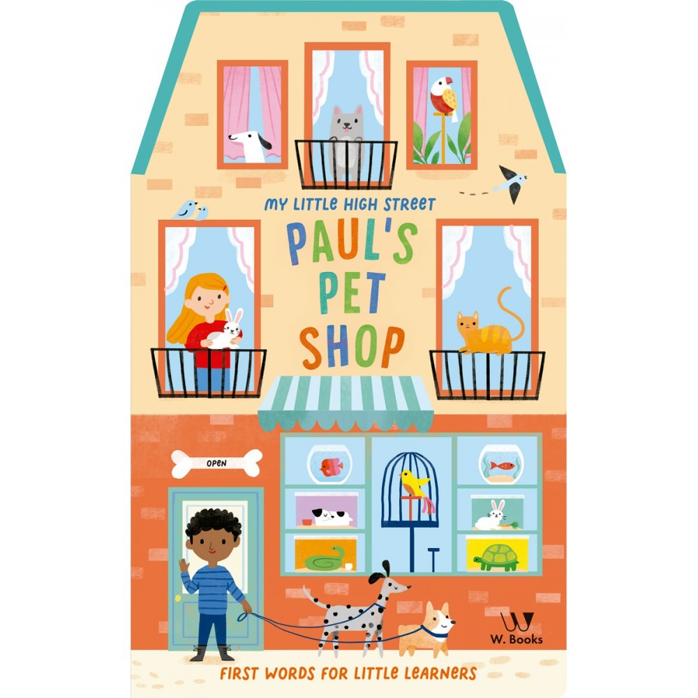 Livro Cartonado Paul s Pet Shop W.Books