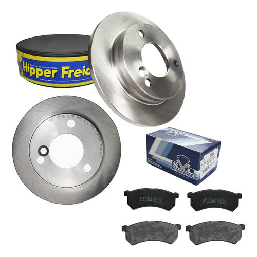 Kit Disco E Pastilha De Freio Dianteiro Sólido Kwid 1.0 Novo em Oferta na Shopee