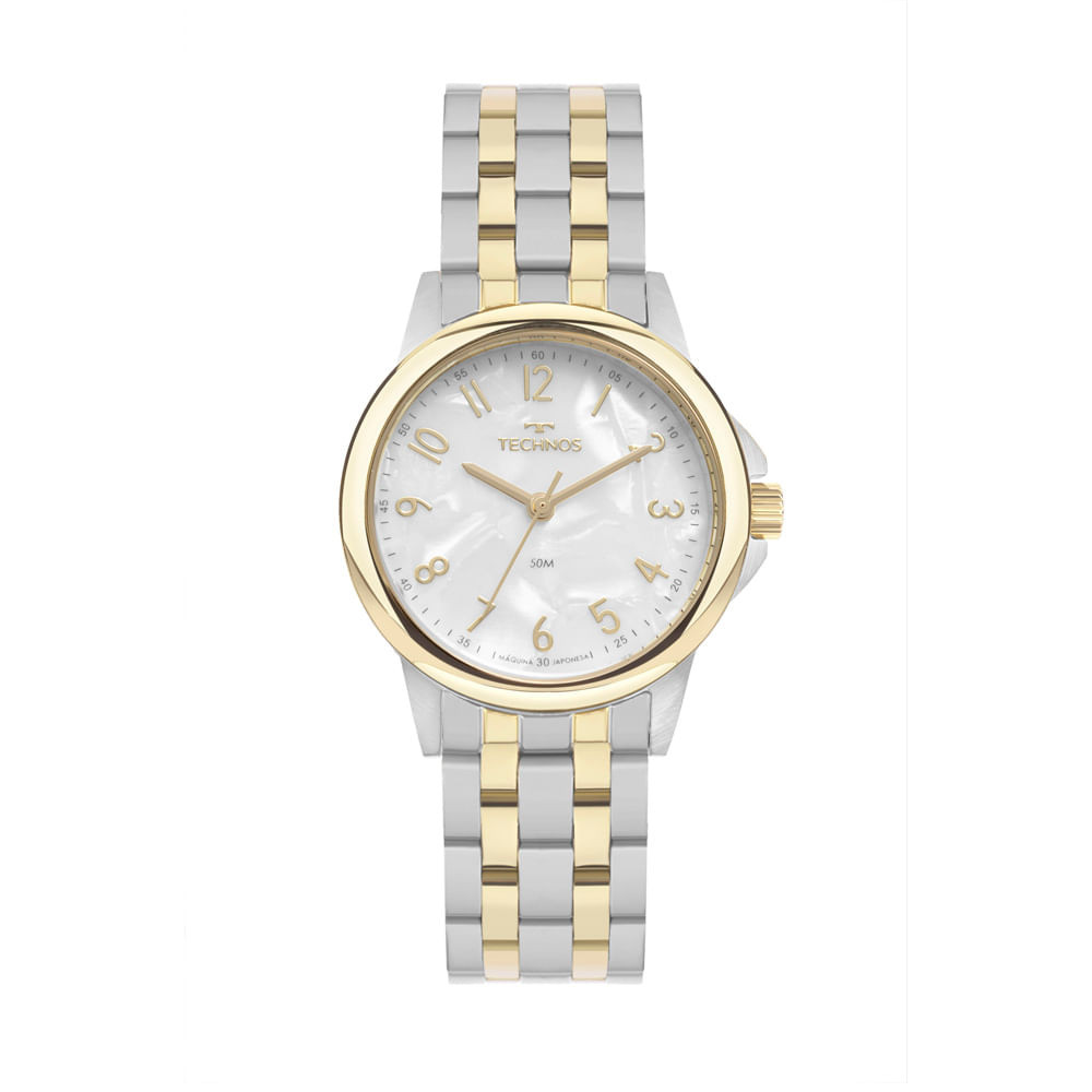Relógio Technos Feminino Boutique Bicolor - 2035MXF/1B em Oferta na Shopee