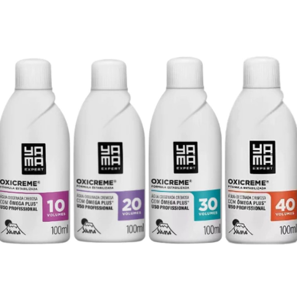 Água Oxigenada Yamá 60ml / 100ml - Escolha o Seu Volume - 10/20/30/40