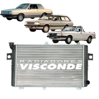 Radiador Visconde Belina Corcel Pampa Del Rey 1.6 1982 1984 1986 1989 Sem Ar em Oferta na Shopee