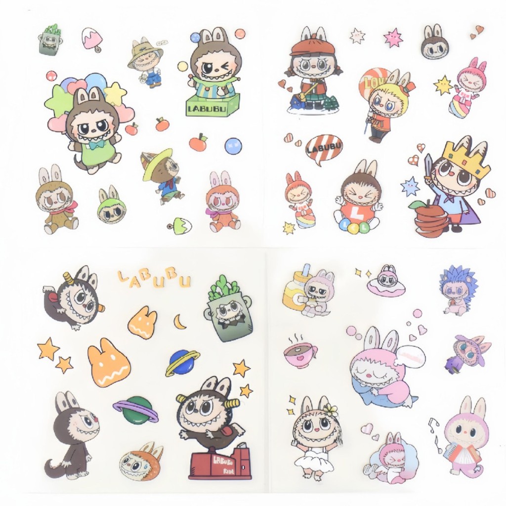 Bonito Dos Desenhos Animados Mão Conta Adesivos Criativos Crianças PVC Gooka Escolher DIY