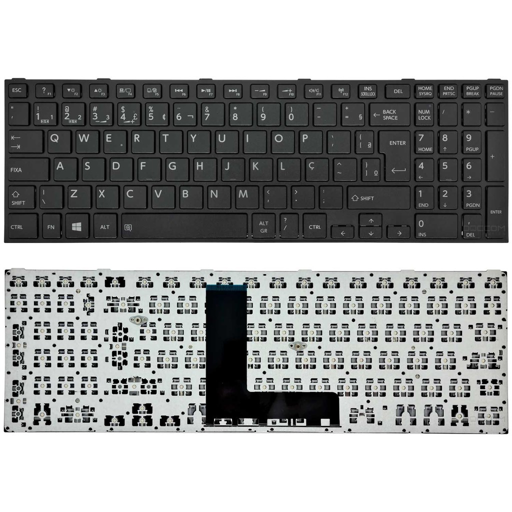 Teclado Compatível Com Notebook Toshiba Satellite Pro R50-b C50t-b C50-b-14d C50-b-14z