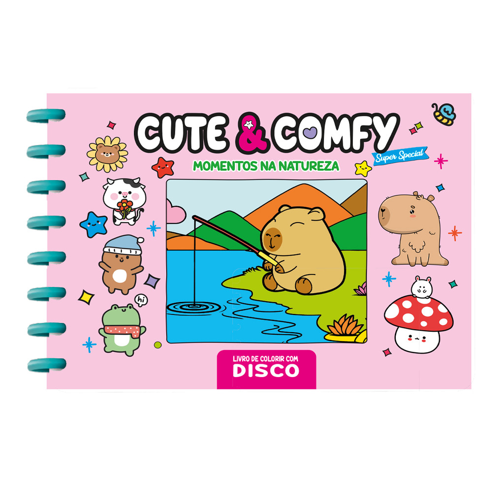 Cute & Comfy Super Special Edição 07 - Momentos na Natureza - Encadernação em Disco em Oferta na Shopee