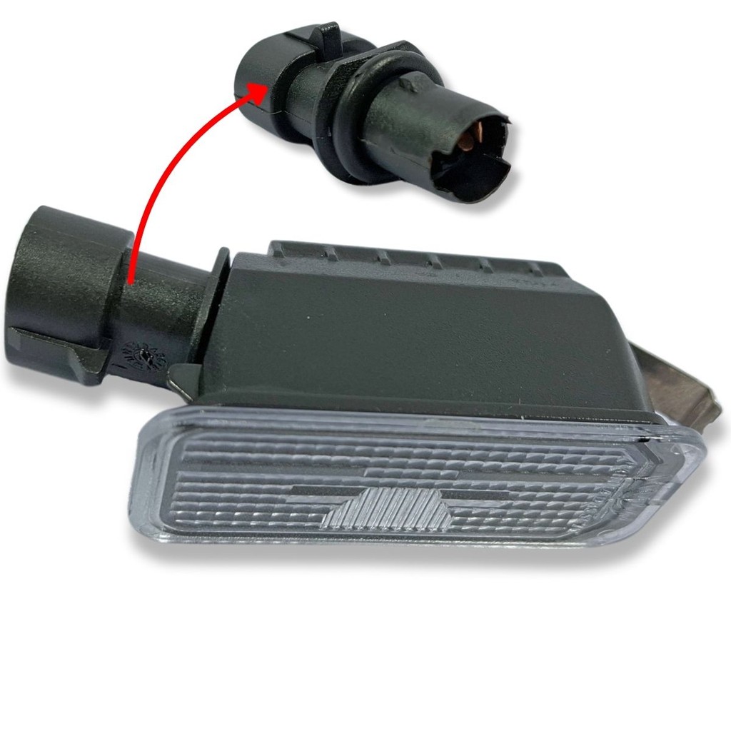 LANTERNA LUZ DE PLACA FORD KA NOVO FIESTA HATCH NOVA ECOSPORT NOVA RANGER FOCUS COM SOQUETE